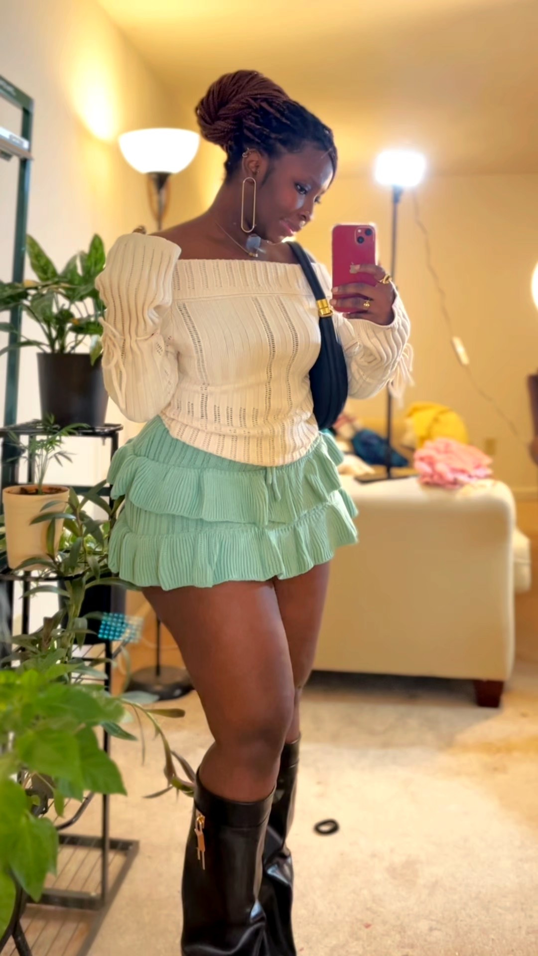 Outfit 12 🍂| Obsessed with this fit! 

Both skirt and top from SHEIN. True to size! Boots from Amazon

Save to your “Outfits inspo folder”




#LTKStyleTip 

#LTKMidsize #LTKBeauty