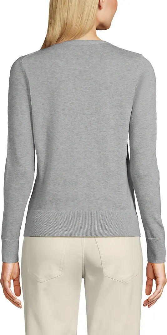 Fine Gauge Cotton Cardigan Sweater | Nordstrom