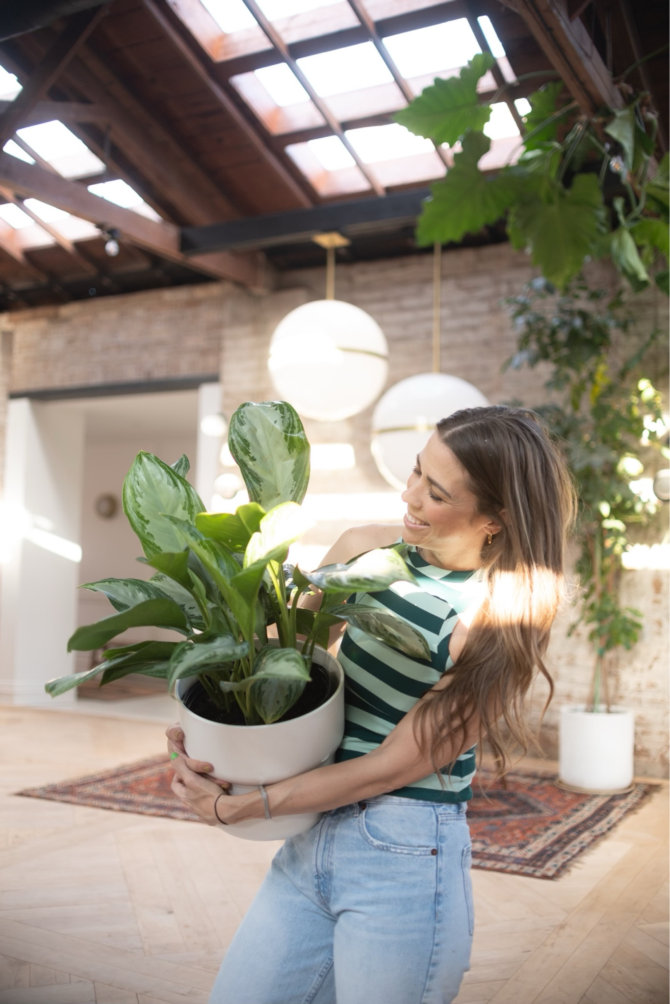 A double pop of green = happy spring vibes! 🌿 Meet my aglaonema in one of my favorite West Elm pots! 

Tip: Keep your aglaonema thriving by placing in low to medium light, and watering it when the top inch of soil feels dry.

#LTKstyletip #LTKhome #LTKSeasonal