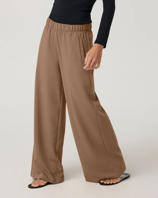 Vuori Sander Elastic Waist Trouser | Dark Trench | XXS | Vuori Clothing (US & Canada)