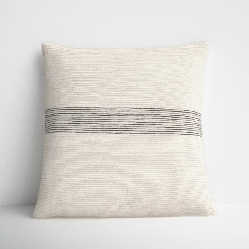 Cason Striped Cotton Throw Pillow | Wayfair North America