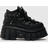 NEW ROCK chunky flatform boots in black | Schuh