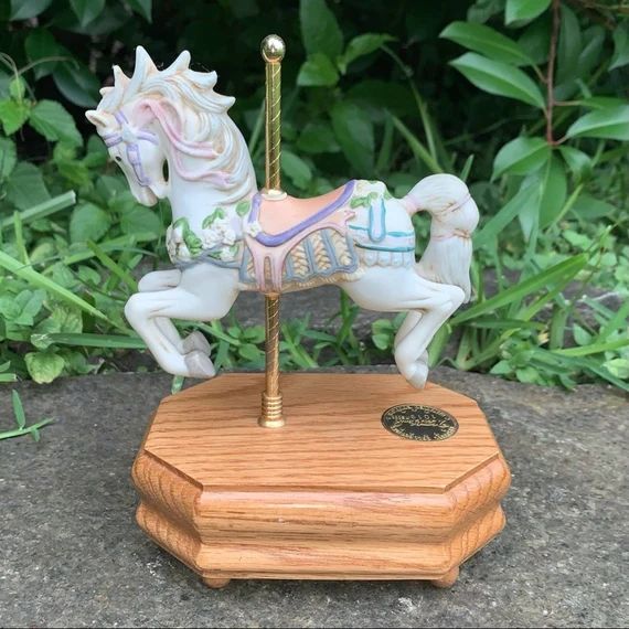 Westland Limited Edition Carousel Collection Animated Horse - Etsy | Etsy (US)