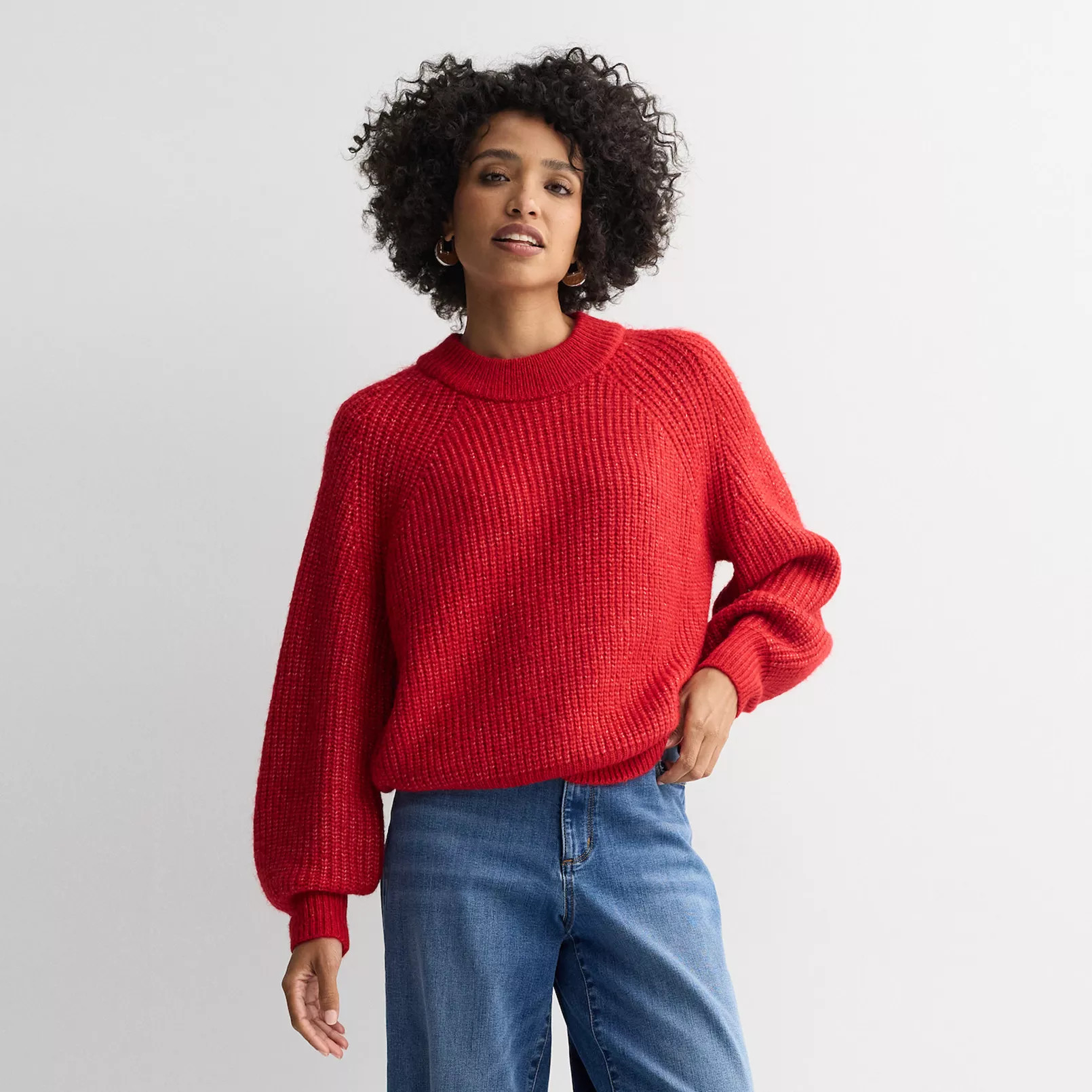 Women's Sonoma Goods For Life® Cozy Heritage Crewneck Sweater | Kohl's