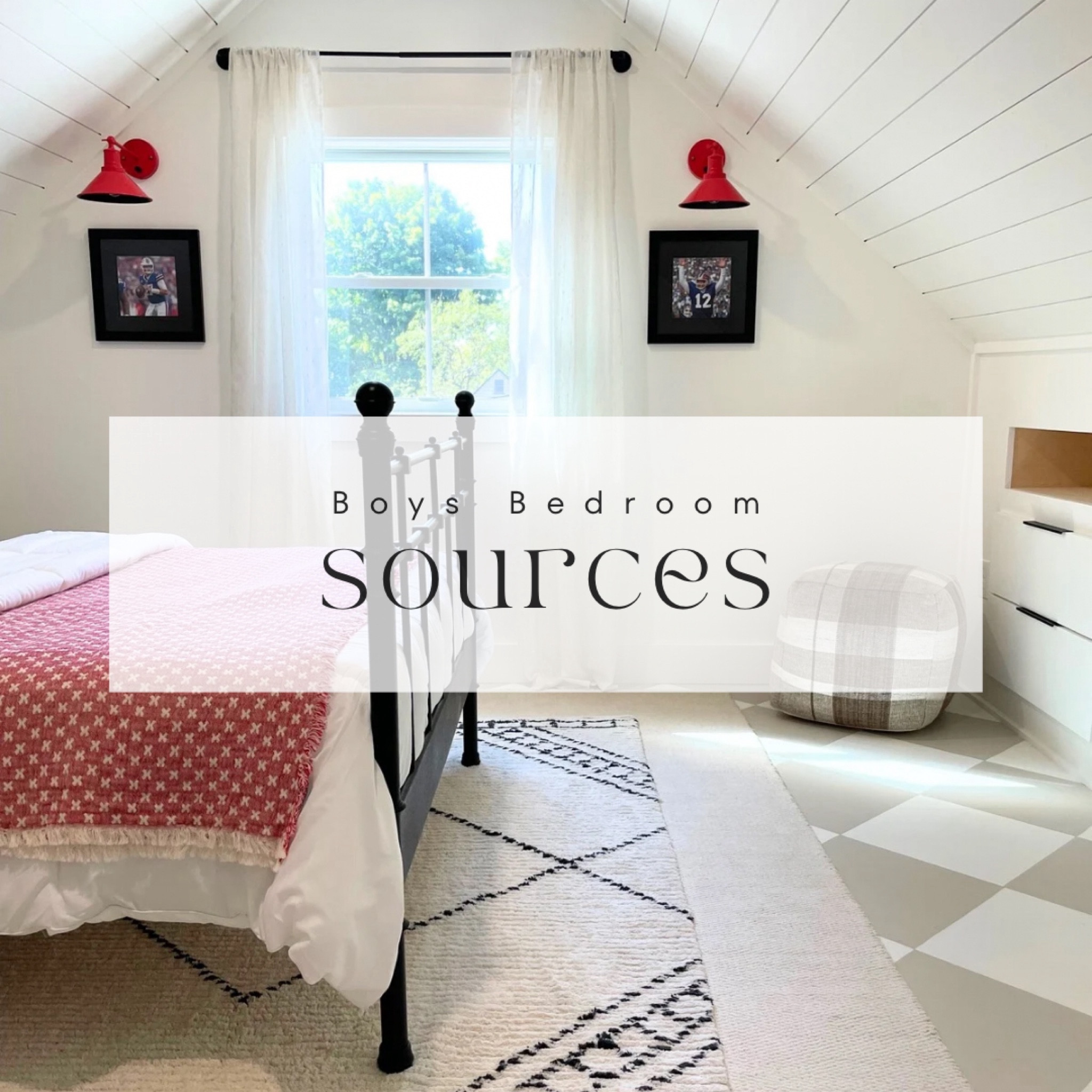 Boys bedroom design and decor ideas! Industrial modern style  

Additional design details, sources and paint colors linked on the blog: https://tantrumsandtools.com/layered-rugs-bedroom-placement/

#LTKHome #LTKStyleTip