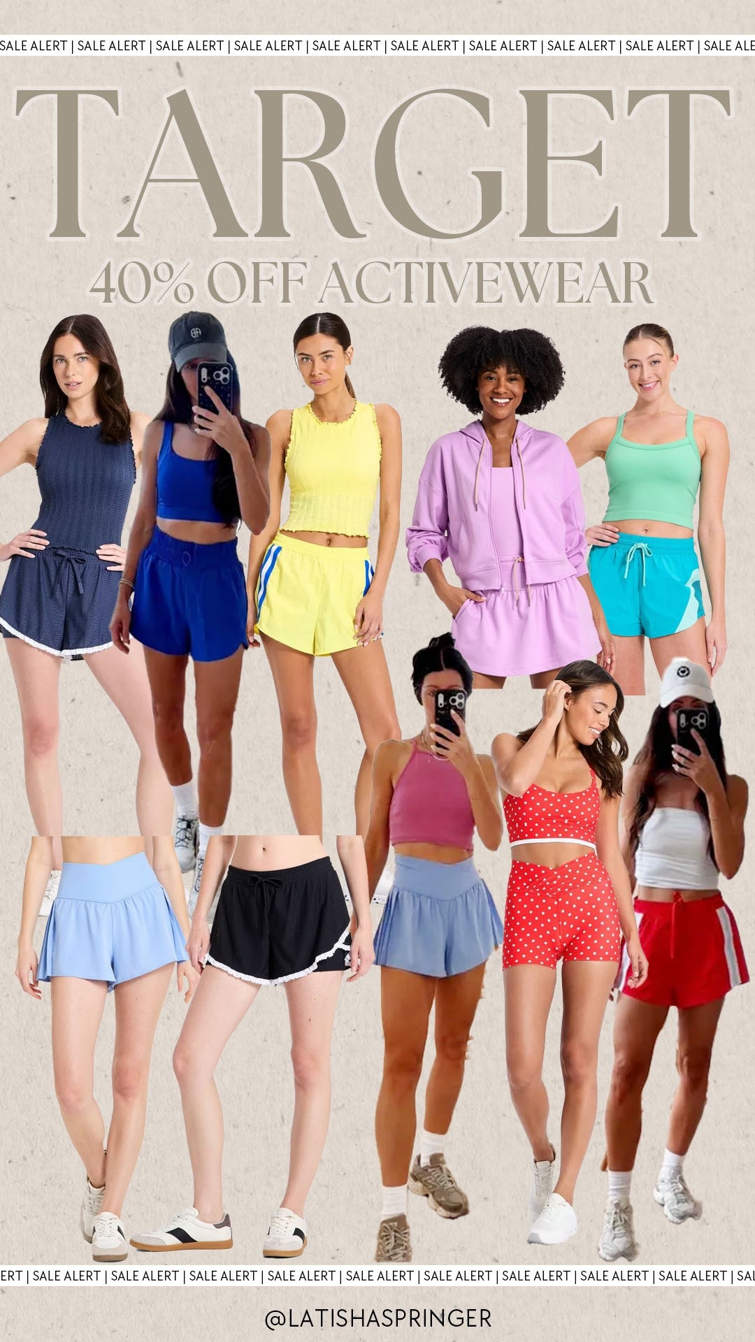 40% off Target activewear! 

#targetdeals

Target deals. Target finds. Target fashion. Target deal days. Target circle week. Target summer activewear.

#LTKSeasonal #LTKSaleAlert #LTKActive