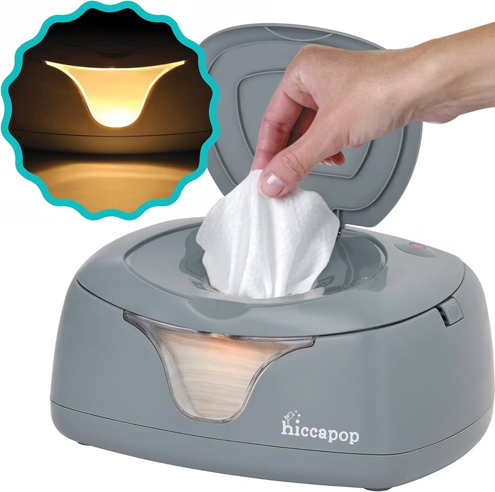 hiccapop Baby Wipe Warmer and Baby Wet Wipes Dispenser | Baby Wipes Warmer for Babies | Diaper Wi... | Amazon (US)