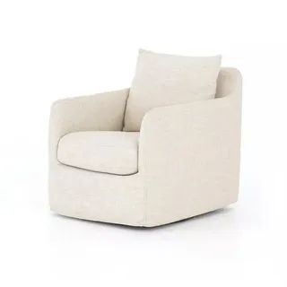 Banks Swivel Chair - Cambric Ivory | Scout & Nimble