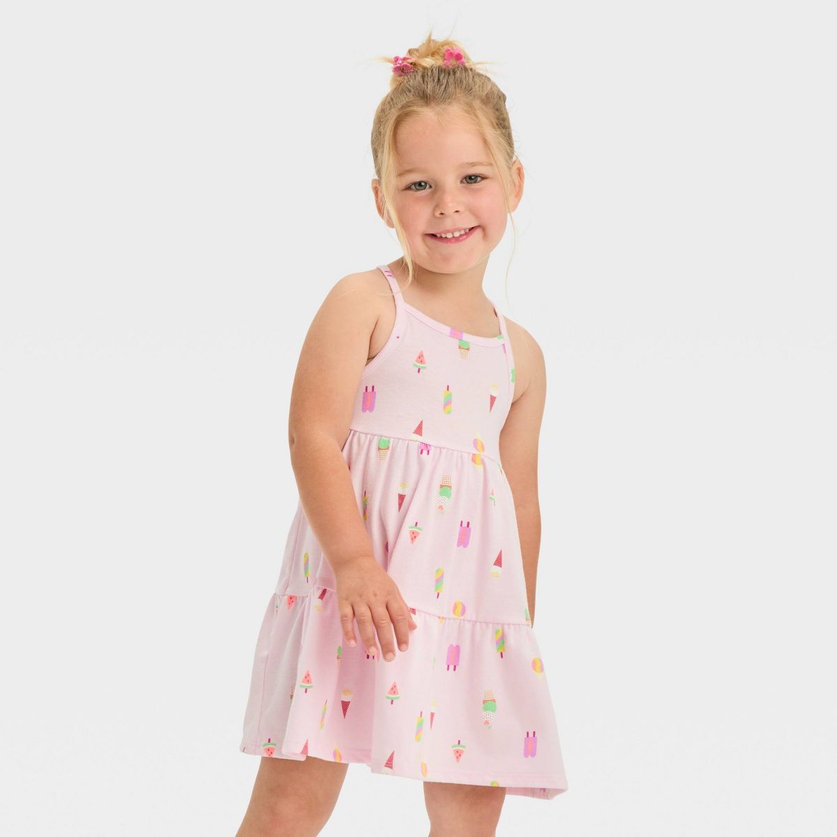 Toddler Girls' Dress - Cat & Jack™ Pink 4T | Target
