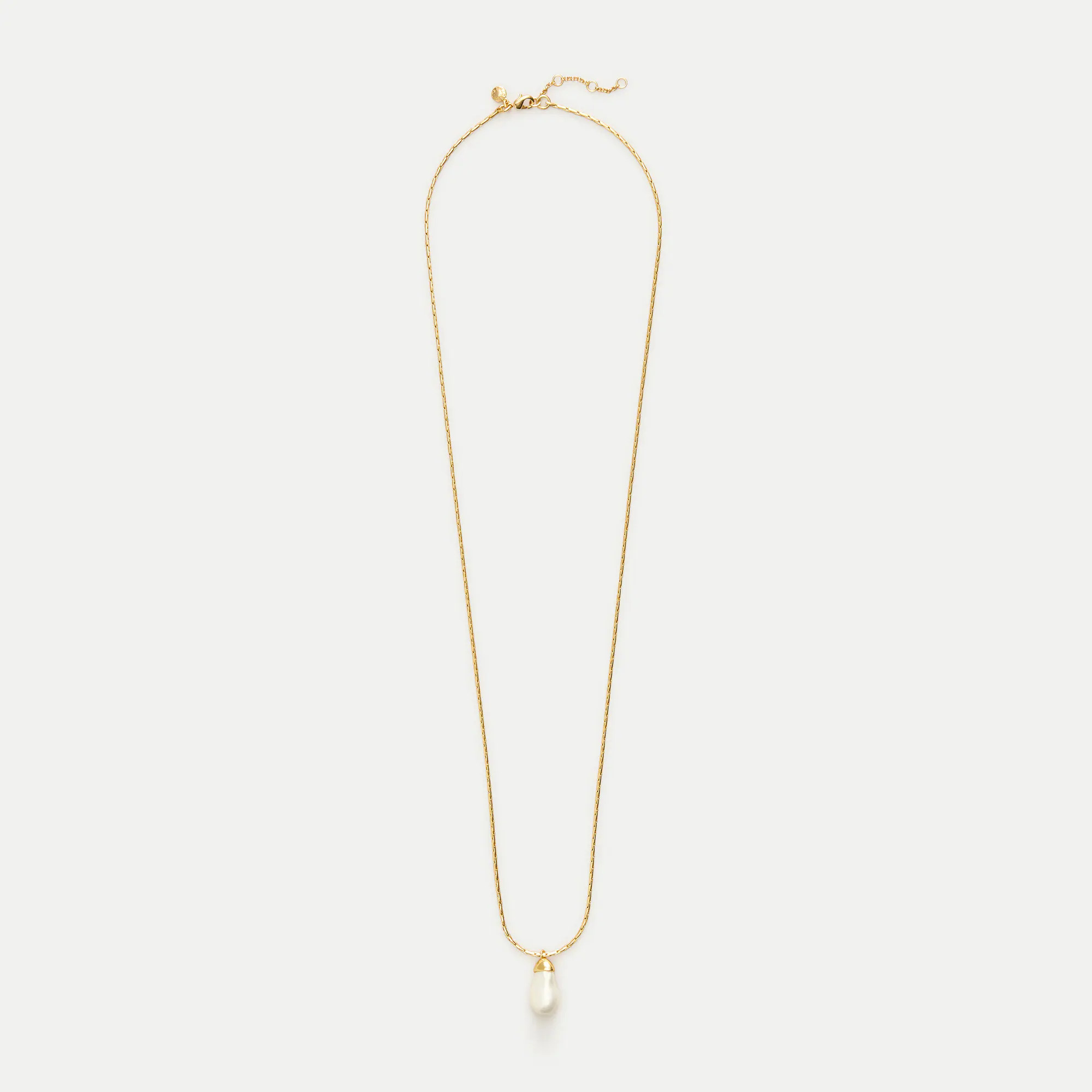 Long pearl pendant necklace | J. Crew US