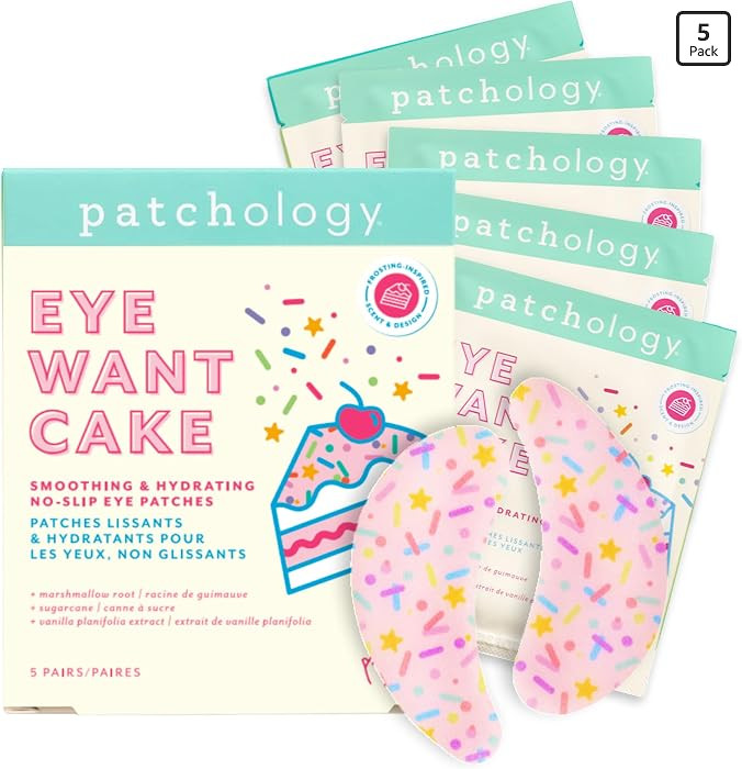Patchology Eye Want Cake Under Eye Patches | Birthday Gift for Women | 5pk | Amazon (US)