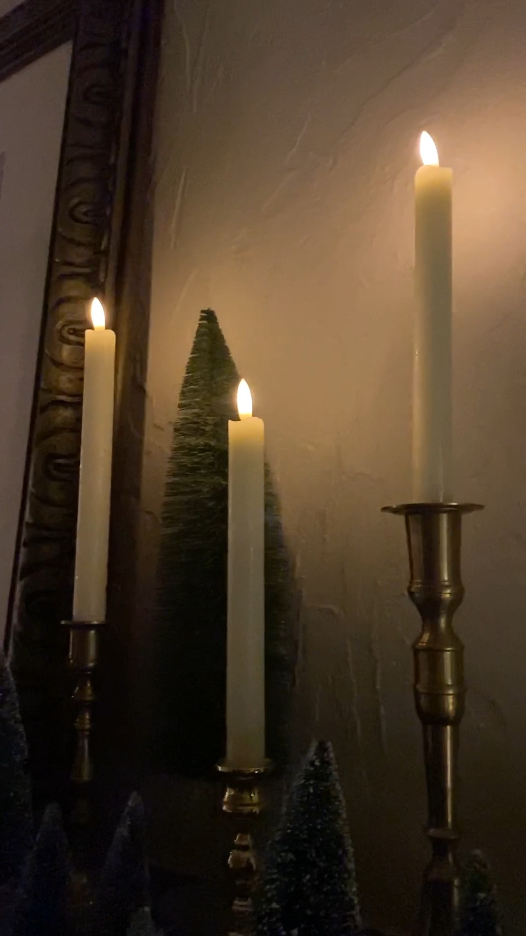 These candles are battery operated but look so real! My favorite purchase in a long time. #candles #batterycandles

#LTKSeasonal #LTKhome #LTKHoliday