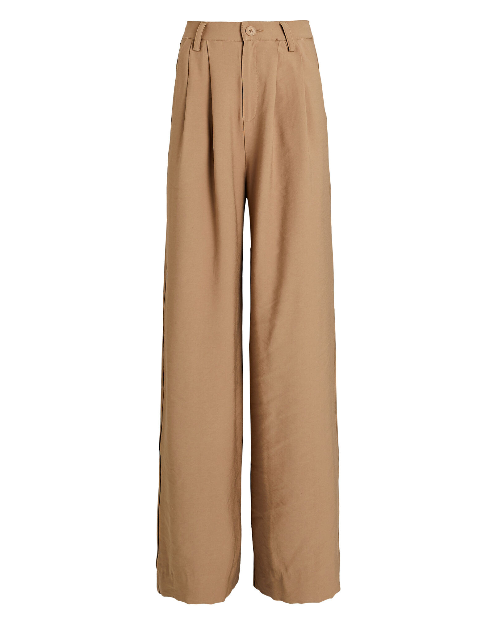 Fabi Pleated Wide-Leg Pants | INTERMIX
