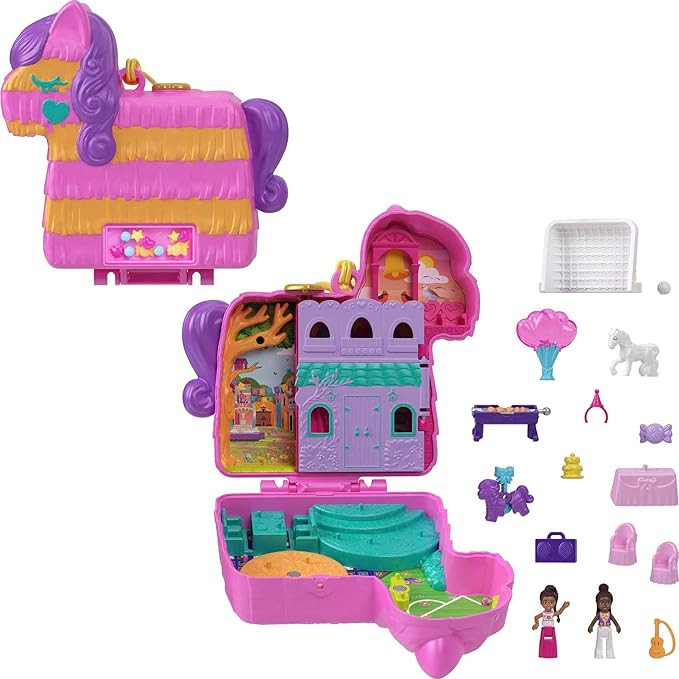 Polly Pocket Conjunto de Brinquedo Festa de Pinhata | Amazon (BR)