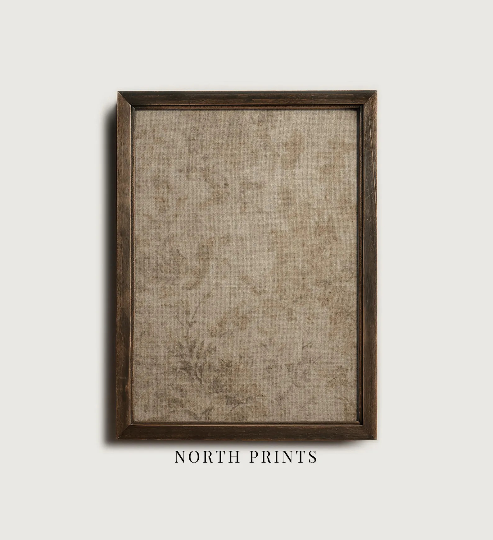 Antique Linen Botanical Pattern Digital Art, Soft Neutral Wall Decor, Printable Download North Pr... | Etsy (Global)