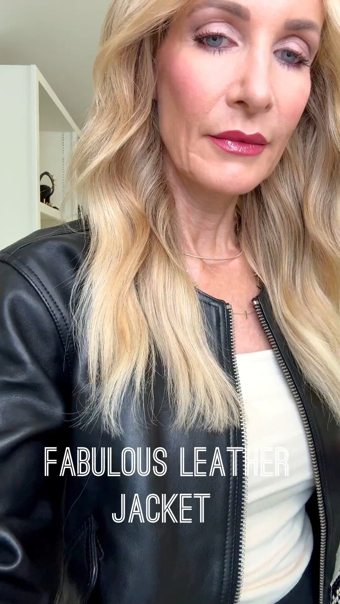 This Quince leather jacket looks and feels so luxurious without the designer price tag! I paired it with black capri pants for a chic fall outfit that feels modern, polished and incredibly flattering. I’m wearing an XS in the jacket and pants. #LTKFindsUnder100 

#LTKOver40#LTKSeasonal#LTKSeasonal 

 

#LTKootd
