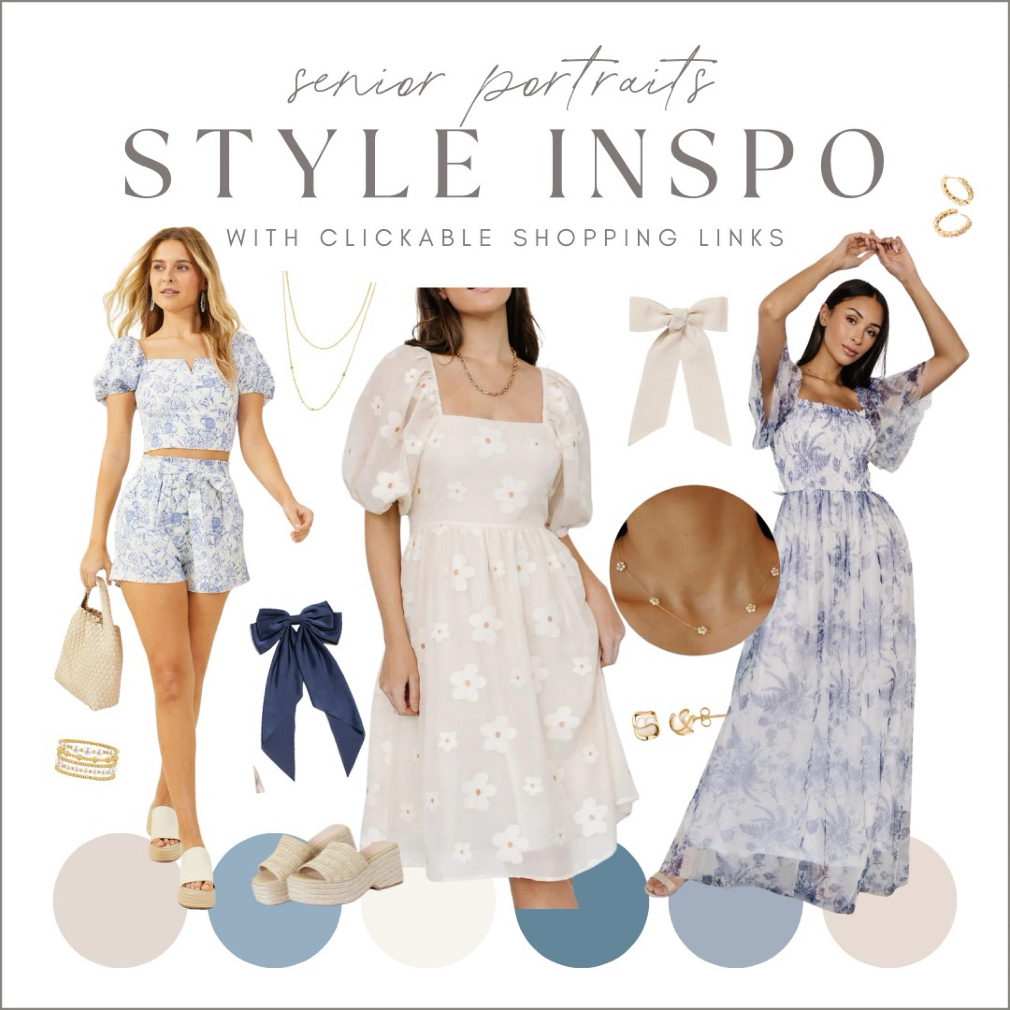 Earthy neutrals and soft pastels = the perfect color combo for spring senior pictures! 🌿🌸 Muted tones keep the focus on you while adding a touch of sophistication. Tap to shop this effortlessly chic look! #SeniorPhotoOutfit

#LTKMostLoved #LTKSaleAlert #LTKStyleTip