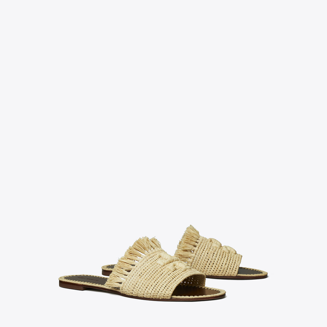Tory Burch Eleanor Raffia Slide | Tory Burch (US)