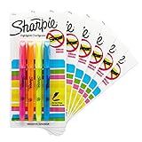 Sharpie Pocket Style Highlighters, Chisel Tip, Assorted Fluorescent, 24 Count (6 Packs of 4) | Amazon (US)