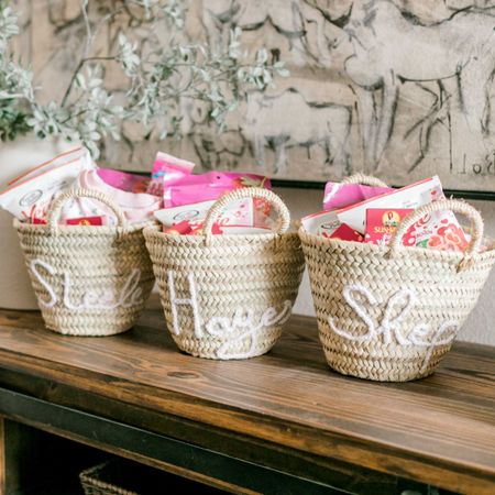 on sale for $9 and should arrive in plenty of time for valentines if ordered by 1/19!

personalized straw baskets, valentines baskets, Easter baskets, name baskets, holiday baskets for kids, valentines gifts, personalized gifts 



#LTKSeasonal #LTKkids #LTKsalealert