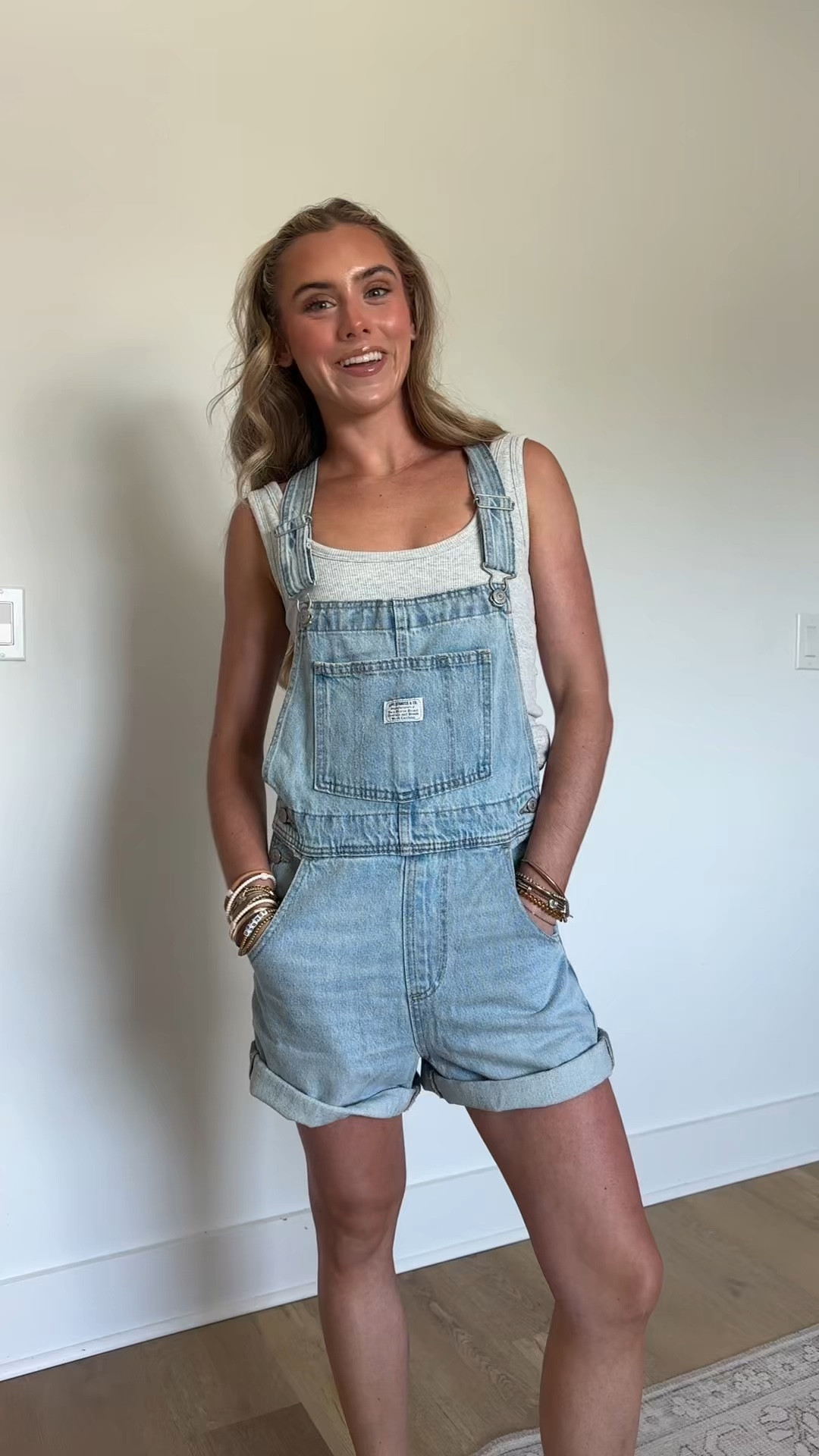 Levi's Vintage Shortalls - Abraded Art. Meet the warm-weather version of Levi's favorite one piece. With workwear origins, these Vintage Shortalls feature a classic vintage style that you'll wear season after season. Adjustable straps. Multiple pockets for storage. Non-stretch. Inseam: 5" unrolled, 2 1/2" rolled. 12 3/4" leg opening. Relaxed through your hip and thigh. 100% Cotton @levi

#LTKootd #LTKdayinmylife #LTKSwim
