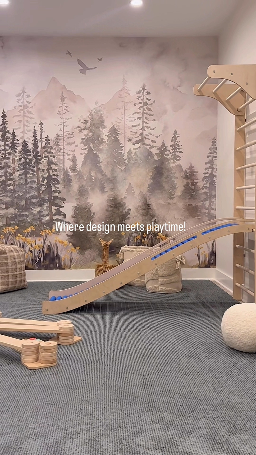 When outdoor play isn’t an option, design steps in! This custom basement gym gives kids the perfect space to climb, jump, and explore — all while keeping the home’s style cohesive and fun. 🧸


#LTKStyleTip #LTKKids #LTKHome