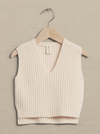 Cashmere Sweater Vest for Baby | Banana Republic (US)