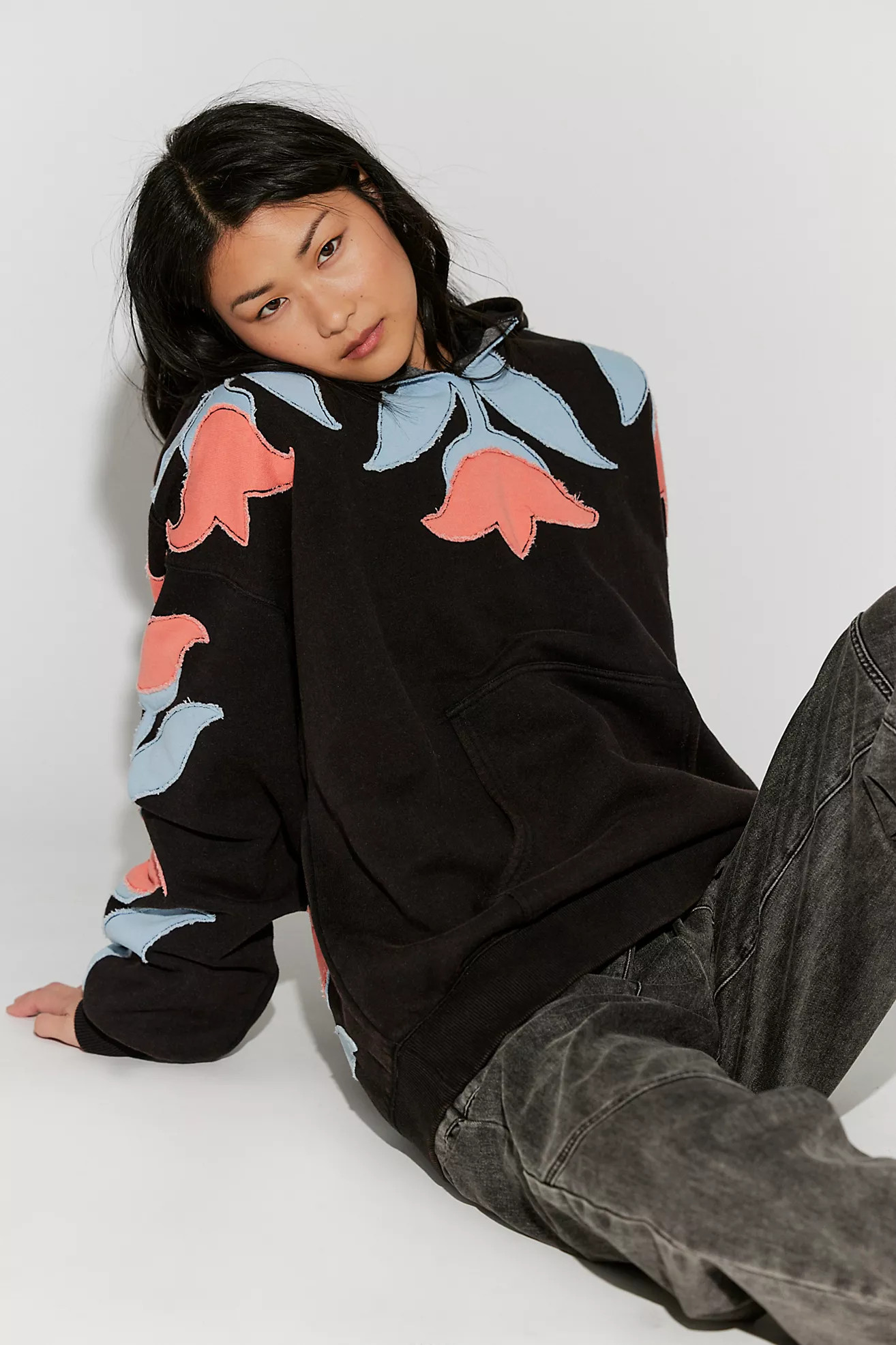 We The Free It's A Vibe Flowers Hoodie | Free People (Global - UK&FR Excluded)