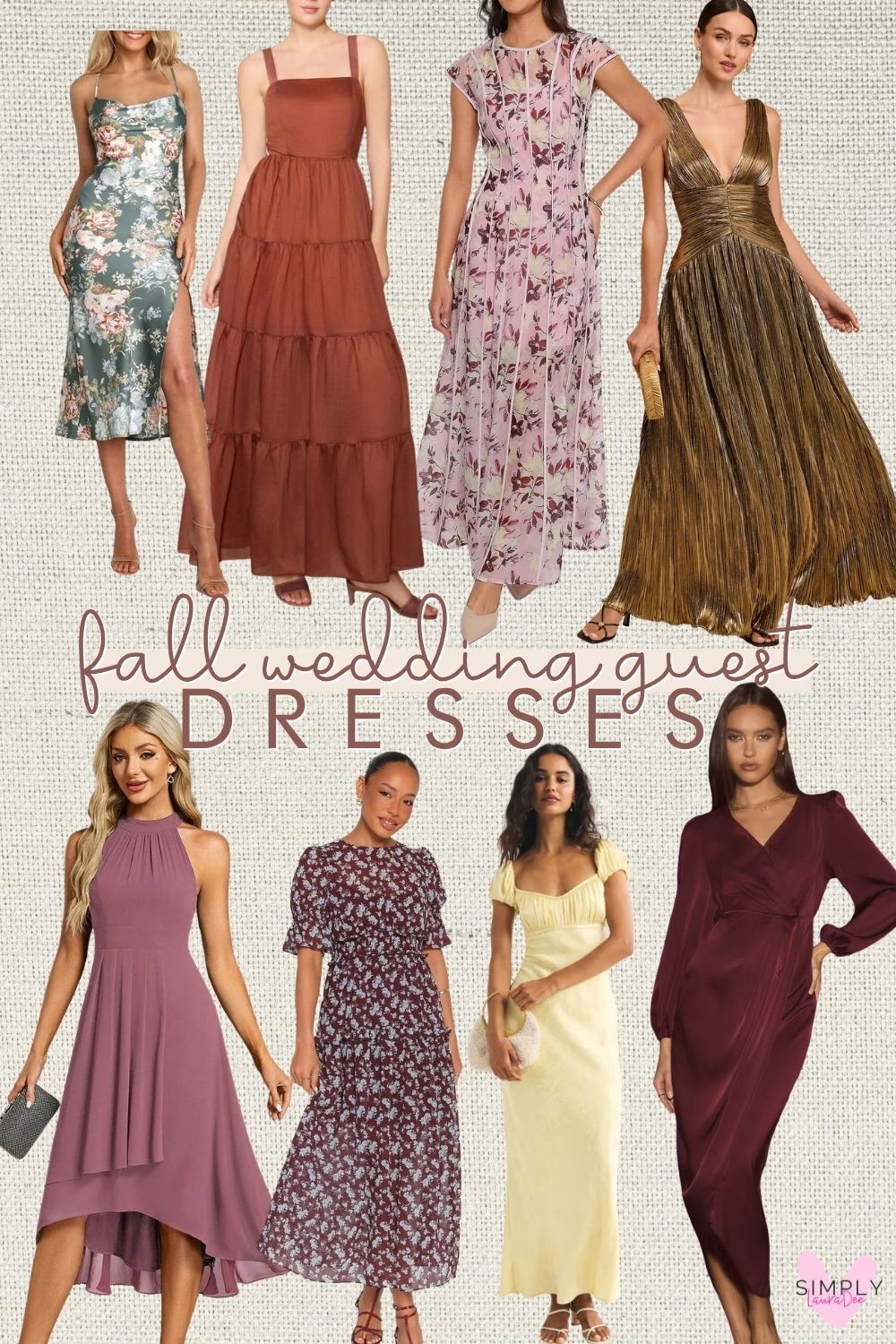 Fall wedding guest dresses in rich seasonal colors and romantic prints 🍂💍 Think burgundy, rust, mauve, florals and warm metallics for September through November weddings—from cocktail celebrations to dressier evening events.

#FallWeddingGuestDress #WeddingGuestDress #FallWeddingStyle #WeddingGuestOutfit #FallDresses #CocktailDress #FormalWeddingGuest #AutumnWedding #LTKFashion 

 #LTKMidsize #LTKBeauty #LTKWedding