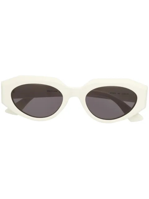 Bottega Veneta Eyewear BV1031S 椭圆框太阳眼镜 - Farfetch | Farfetch (CN)
