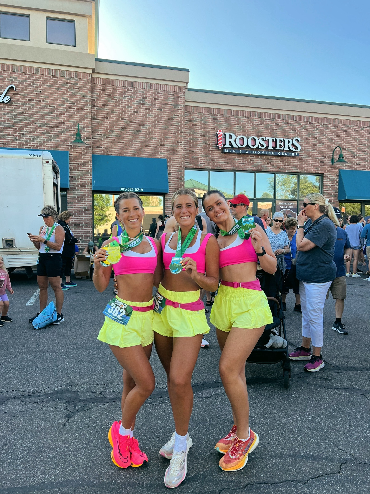 half marathon outfits!!🩷💛

#LTKfitness #LTKfindsunder100 #LTKActive