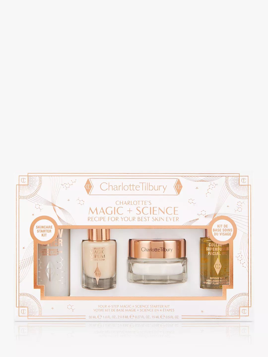 Charlotte Tilbury Charlotte's Magic + Science Recipe for Your Best Skin Ever Gift Set | John Lewis (UK)