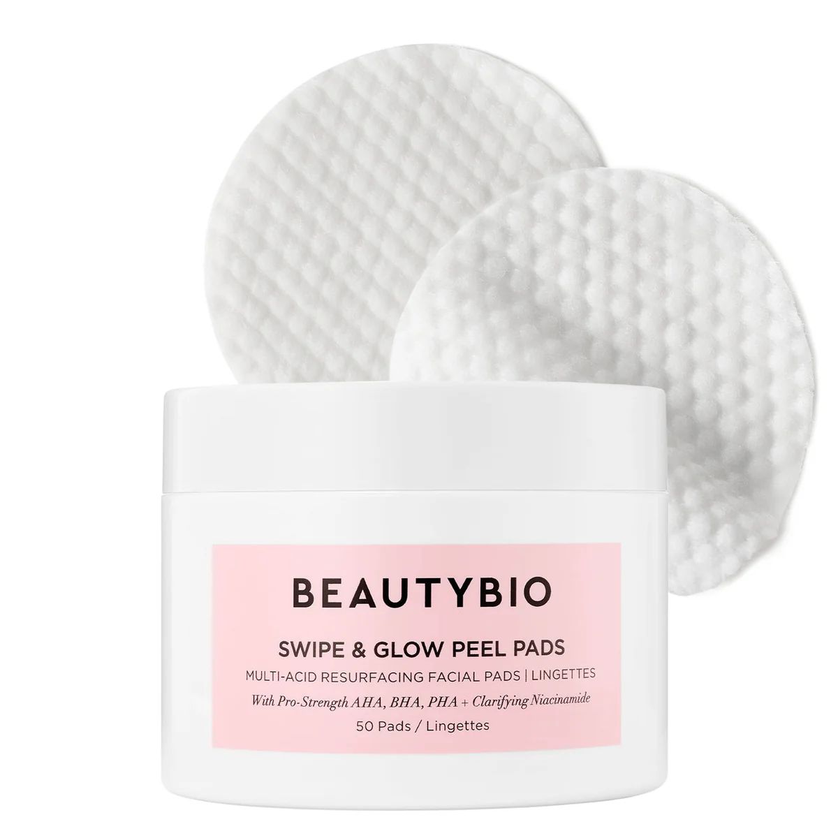 Swipe & Glow Peel Pads | BeautyBio