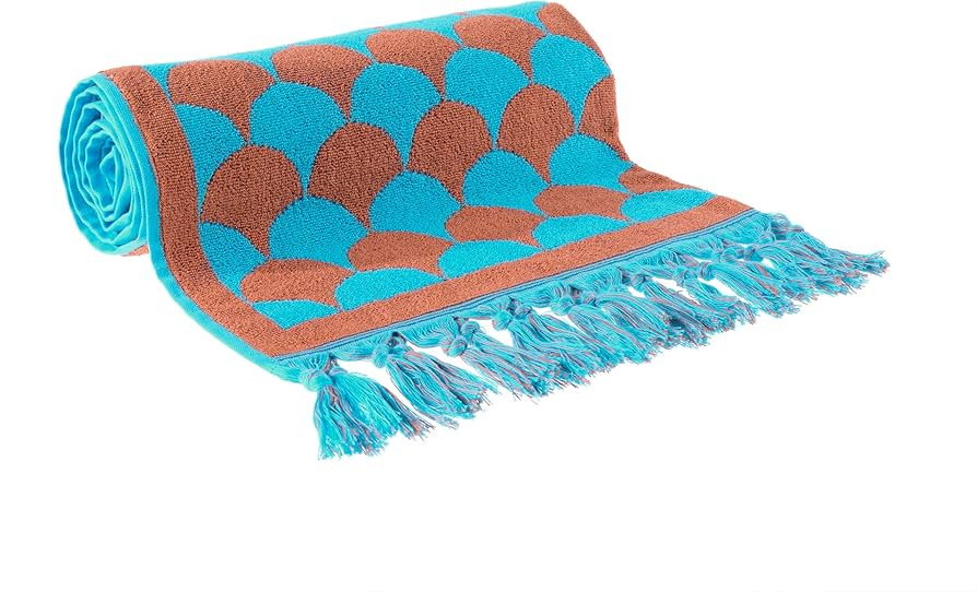 sea me at home 100% Turkish Cotton Bath, Beach, and Pool Towel with Unique Design - 31x62 Inches ... | Amazon (US)