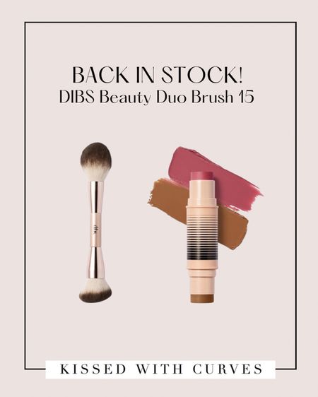 This popular DIBS Beauty Duo Brush that always sells out so fast is back in stock right now! Just ordered along with the Desert Island Duo in shade 5.5 to give them a try! 

#liketkit @shop.ltk https://liketk.it/44iLQ

Beauty finds, beauty gift ideas, beauty gift guide, everyday beauty essentials, cream blush, cream bronzer, Dibs beauty brush, everyday makeup, makeup essentials 

#LTKbeauty #LTKFind #LTKunder50