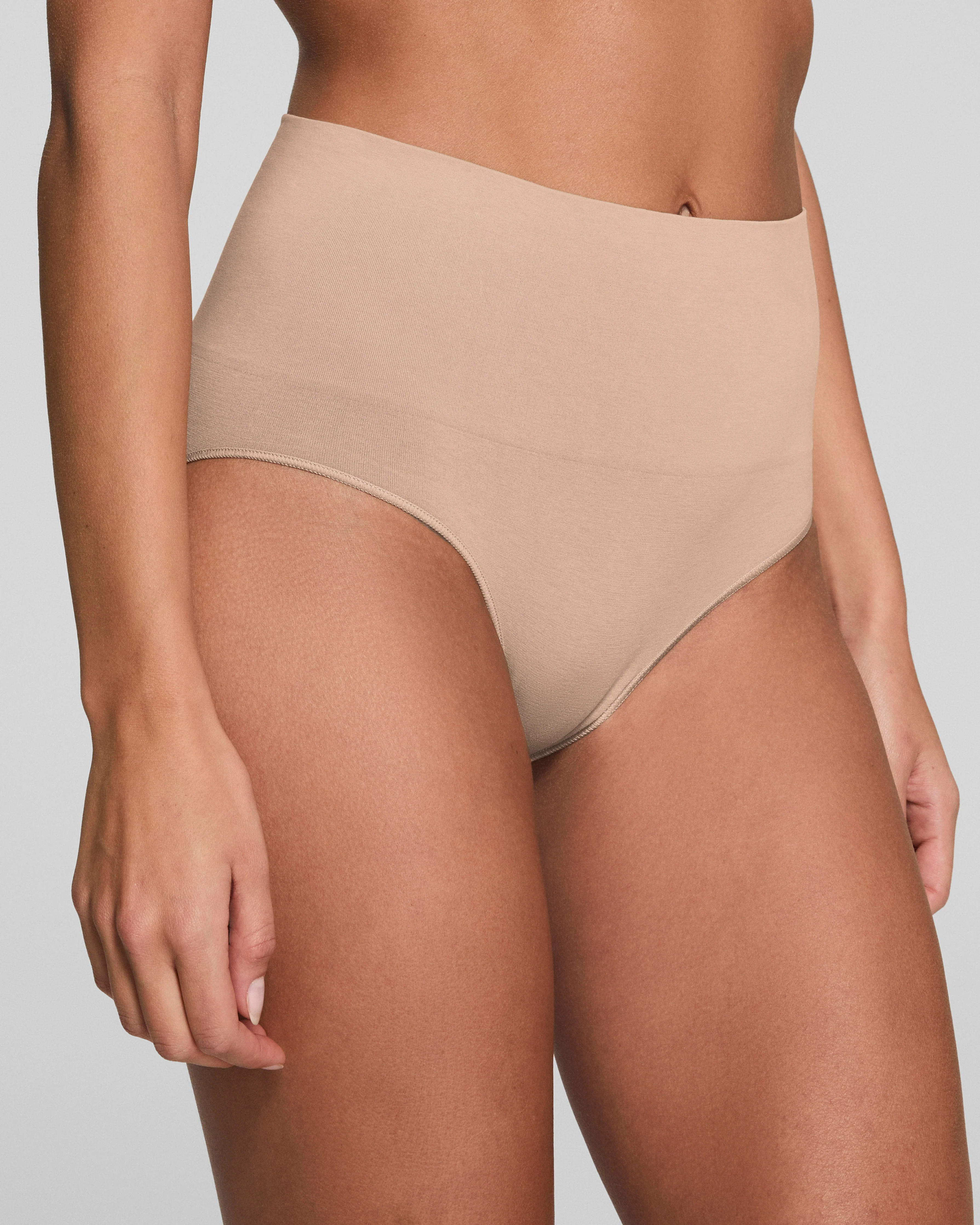 SPANXshape®  ExtraOrdinary Supima® Cotton Brief | Toasted Oatmeal XS | Spanx