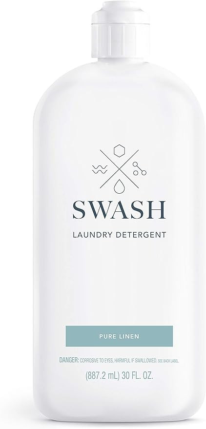 SWASH by Whirlpool, Liquid Laundry Detergent, Pure Linen, 83 Loads, 30 fl. Oz. | Amazon (US)