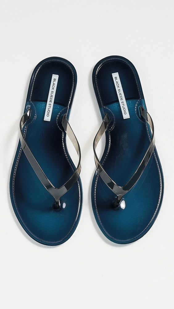 Crystal Jelly Flip Flops | Shopbop