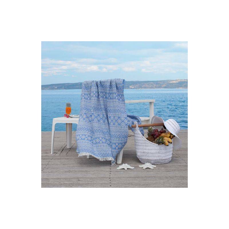 Sea Breeze Pestemal Beach Towel - Linum Home Textiles | Target