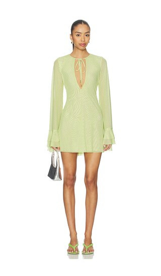 AFRM Kori Dress in Green. - size XXS | Revolve Clothing (Global)