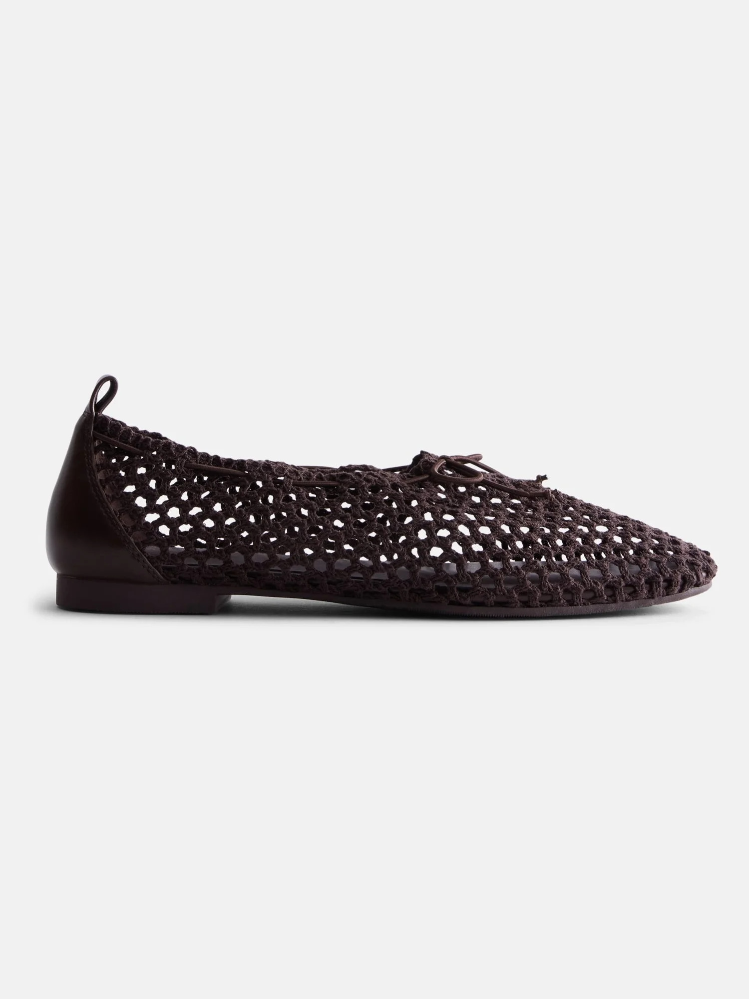 Scenario Women's Knit Bow Ballet Flats | Walmart (US)