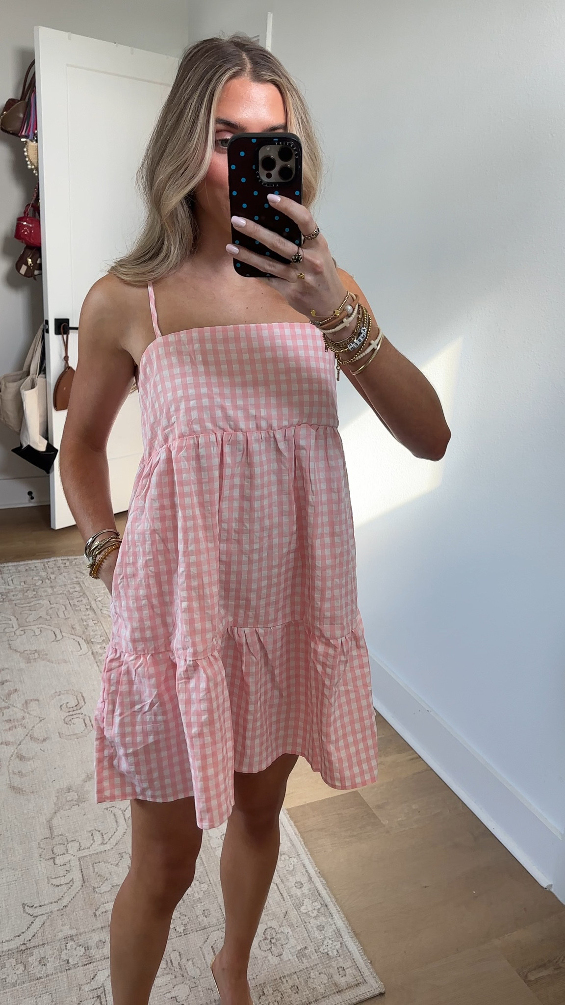 Amazon size small Wenrine Womens Summer Plaid Mini Dress Casual Spaghetti Strap Sleeveless A Line Beach Sundress with Pockets

#LTKootd #LTKSeasonal #LTKSaleAlert