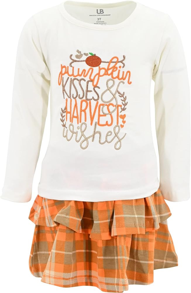 Unique Baby Girls 2 Piece Matching Outfit For Every Holiday Skirt Sets 1 | Amazon (US)