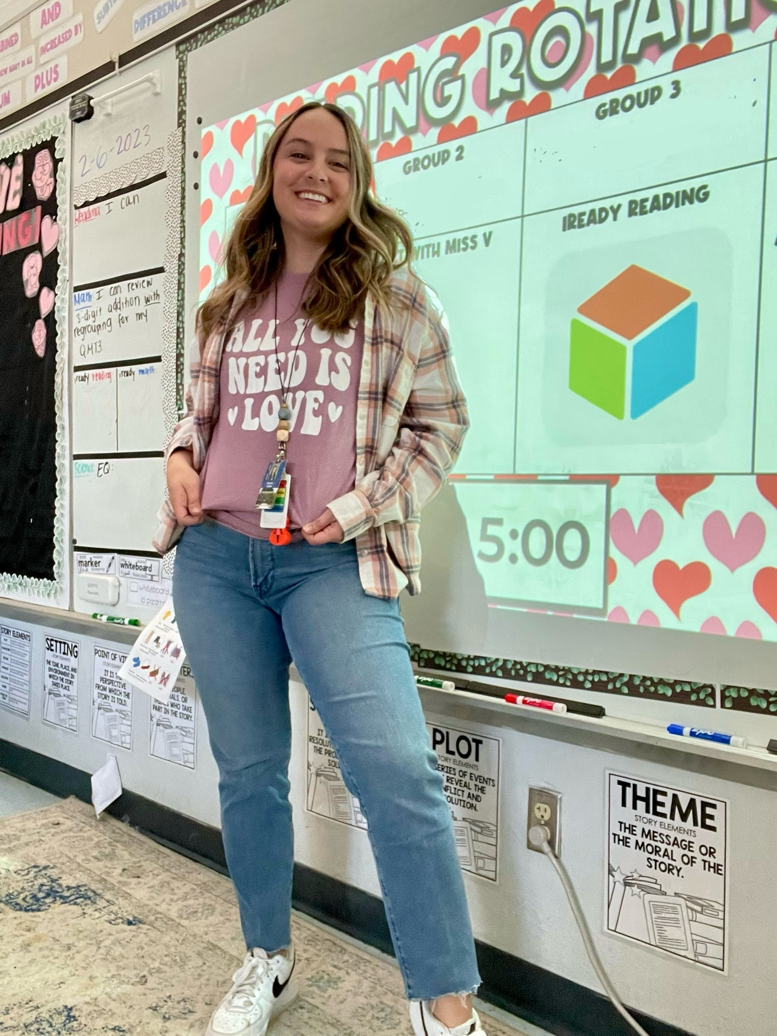 Teacher Valentine’s outfit! #ltkvalentinesday #ltkteacher #teacheroutfit #valentinesoutfit