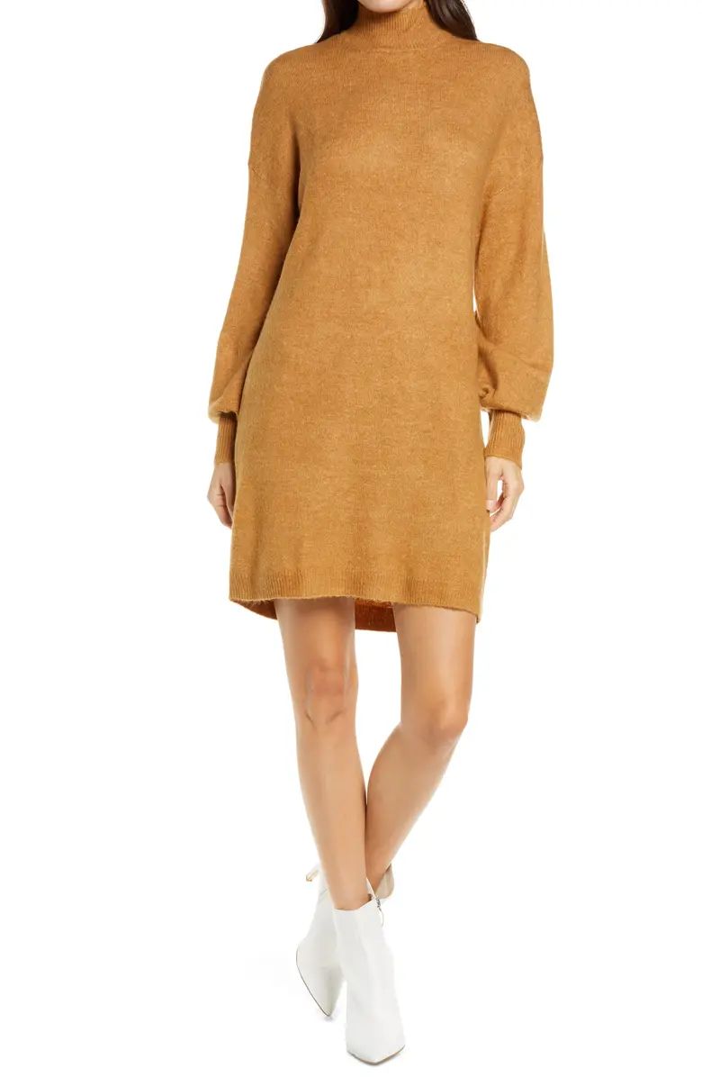 Long Sleeve Turtleneck Sweater Dress | Nordstrom