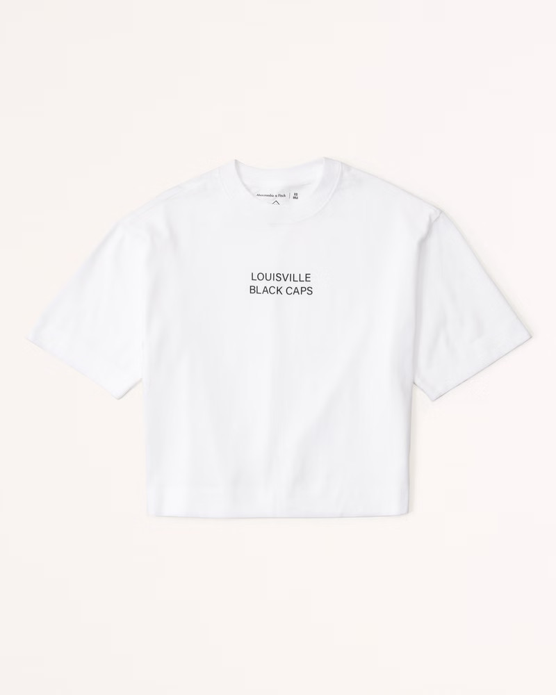Vol. 28 Essential Short-Sleeve Graphic Wedge Tee | Abercrombie & Fitch (US)
