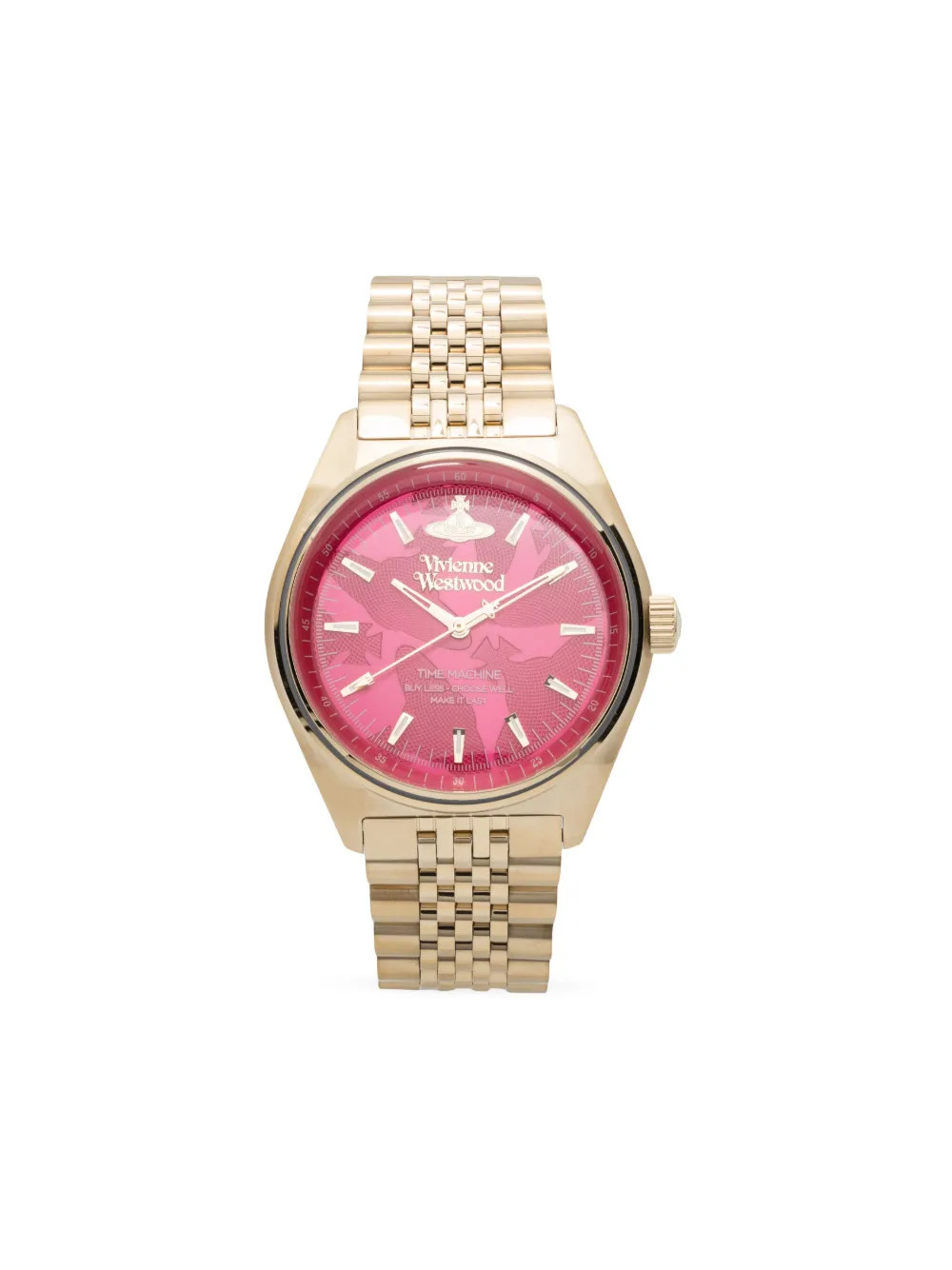 Vivienne Westwood Lady Sydenham stainless-steel Watch | Pink | FARFETCH UK | Farfetch Global