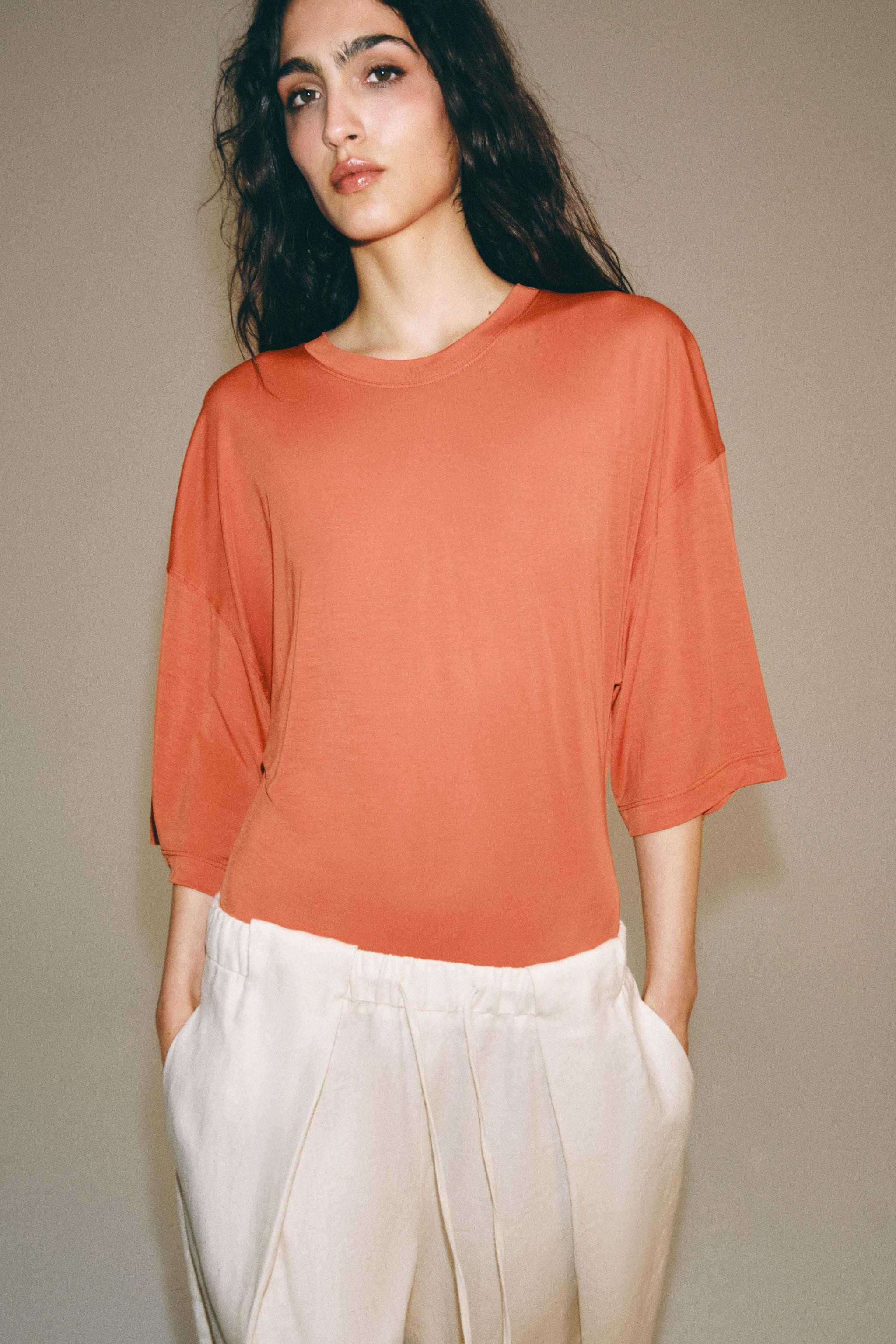 SHORT SLEEVE BODYSUIT | Zara US