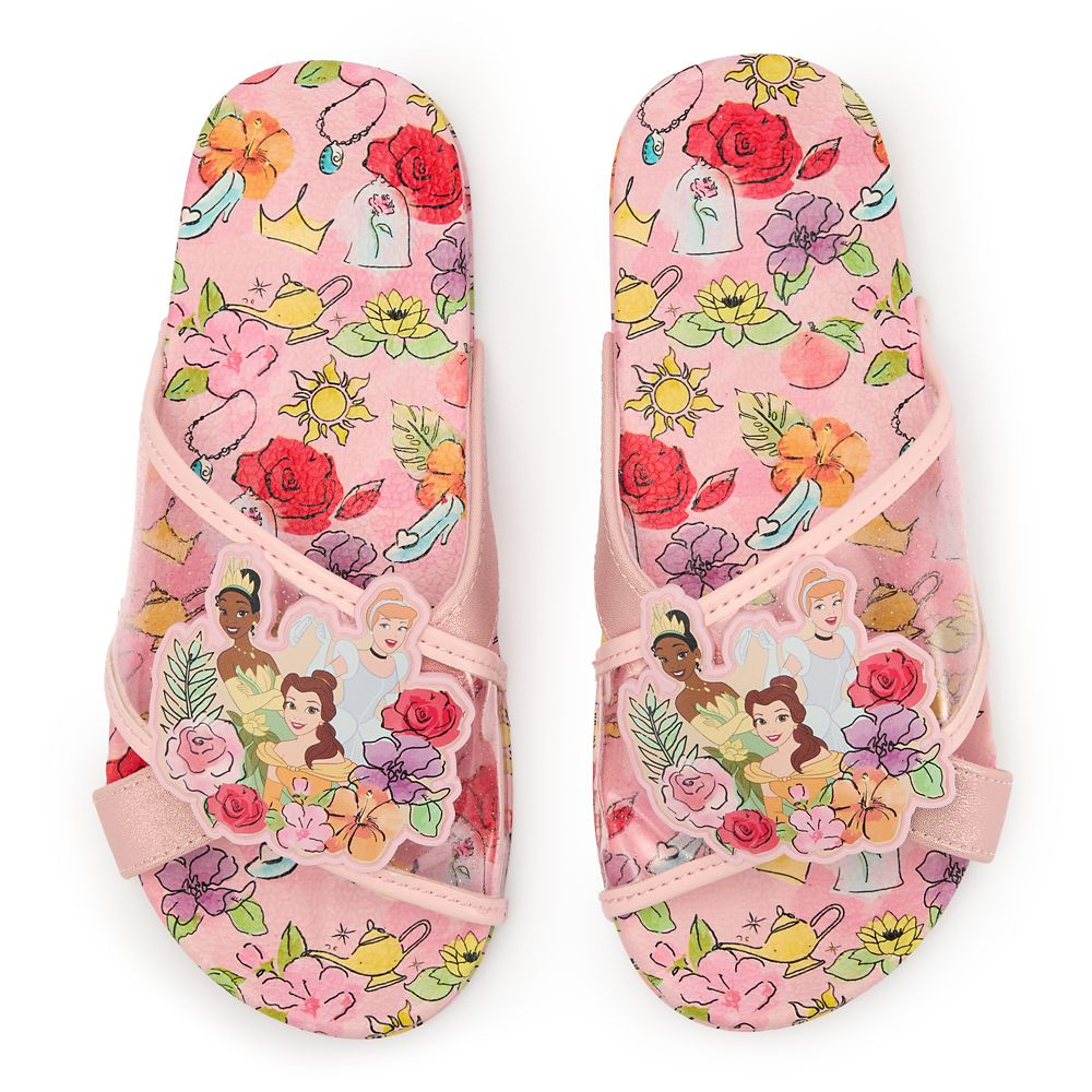 Disney Princess Crisscross Swim Slides for Kids | Disney Store