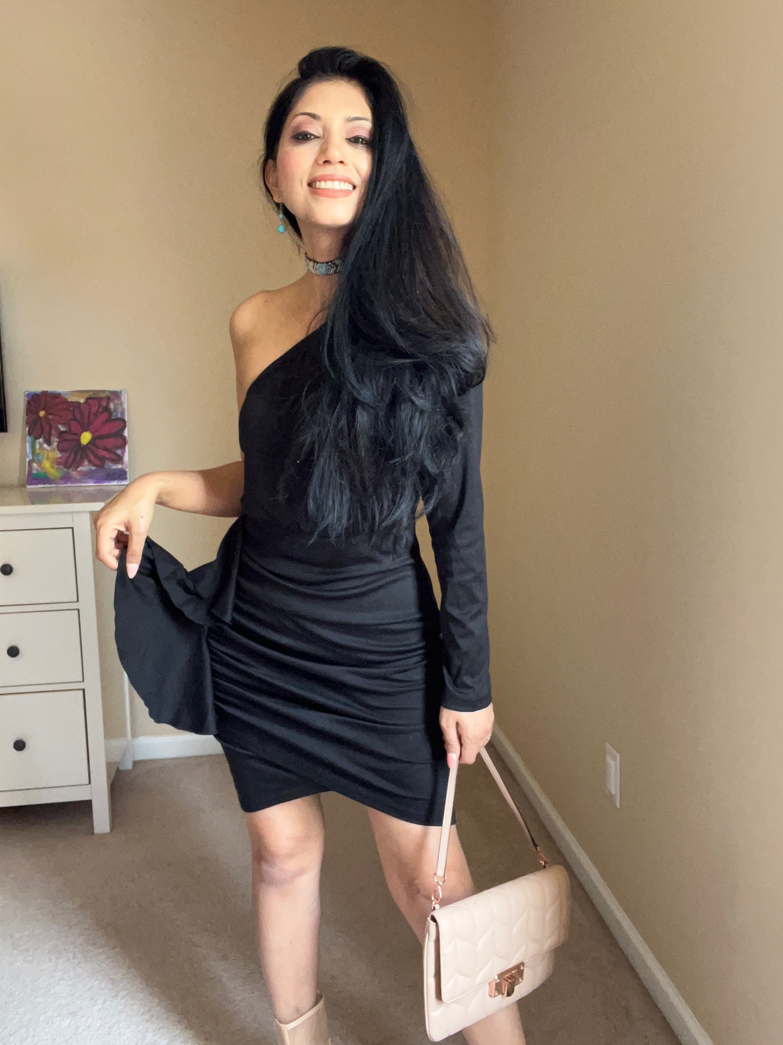 Little black Dress!
LBD, boots, quilted clutch

#LTKstyletip #LTKshoecrush #LTKsalealert